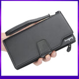 Portefeuille Long Baellerry "Cuir Classique Prestige" – Votre Allié d'Affaires & Quotidien !