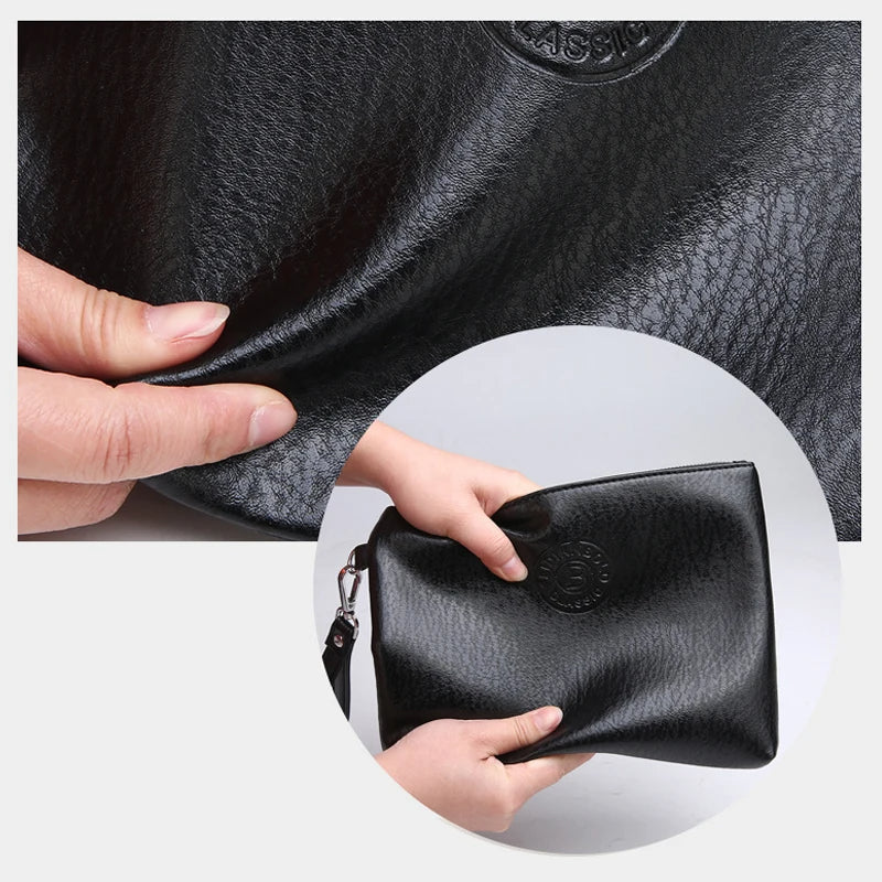 SACOCHE NE CUIR, modele :"BC08 Business Clutch"