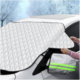 Housse de Pare-Brise Anti-Chaleur Ultime – Votre Bouclier Solaire Voiture avec Protection Rétroviseurs ! ☀️🛡️