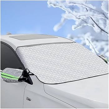 Housse de Pare-Brise Anti-Chaleur Ultime – Votre Bouclier Solaire Voiture avec Protection Rétroviseurs ! ☀️🛡️