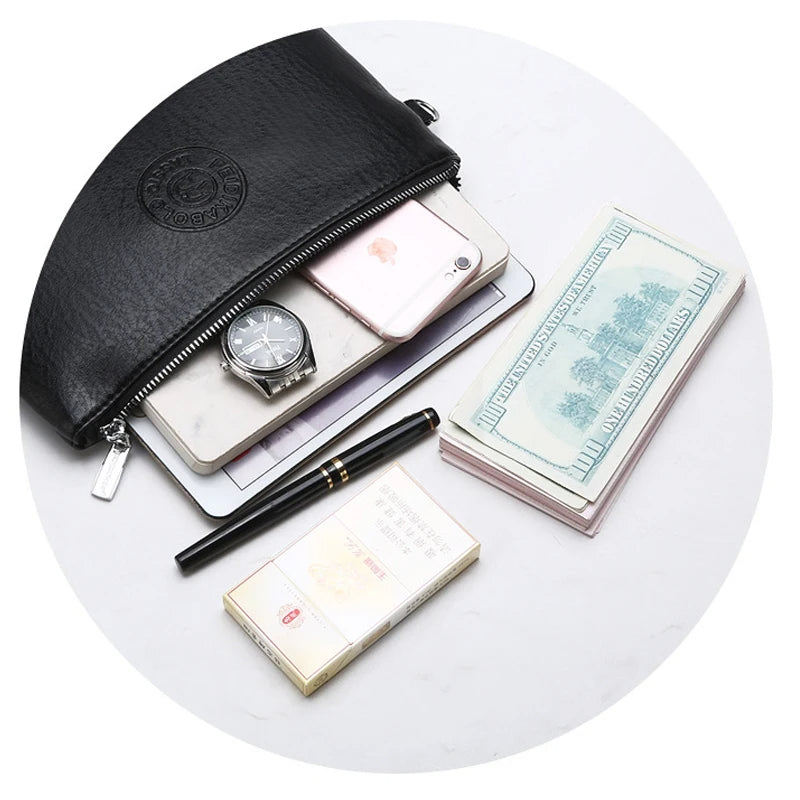 SACOCHE NE CUIR, modele :"BC08 Business Clutch"