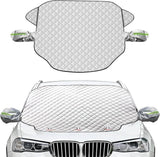 Housse de Pare-Brise Anti-Chaleur Ultime – Votre Bouclier Solaire Voiture avec Protection Rétroviseurs ! ☀️🛡️