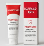 SP-6 Lot de 2 dentifrices super probiotique ultra blanchissants.